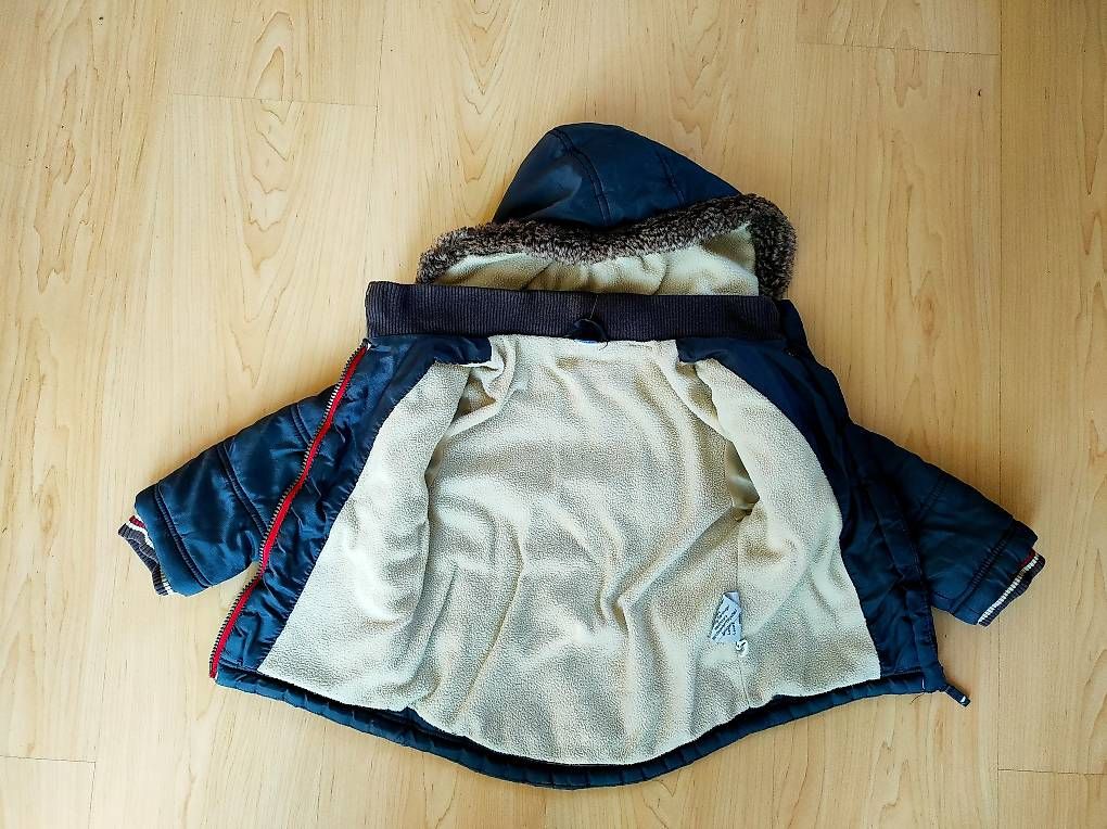 Giacche & Cappotti: Jungen Winterjacke grau Gr 86 – Usato da Münchenstein venduto da sterni_0813 1