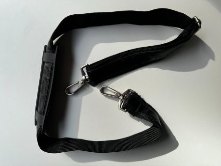 Sangle bandoulière noir 3,8cm