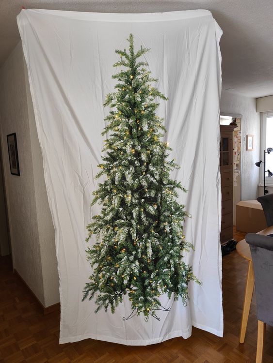 Bonprix TannenbaumVorhang mit LEDLichterkette Kaufen auf Ricardo