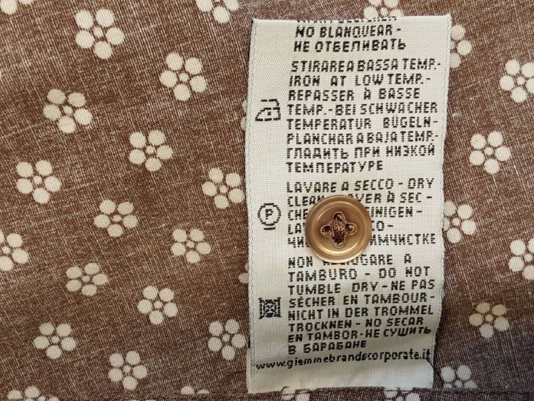 Camicette: Bluse Caliban 38 Baumwolle braun – Usato da Köniz venduto da scopello12 5