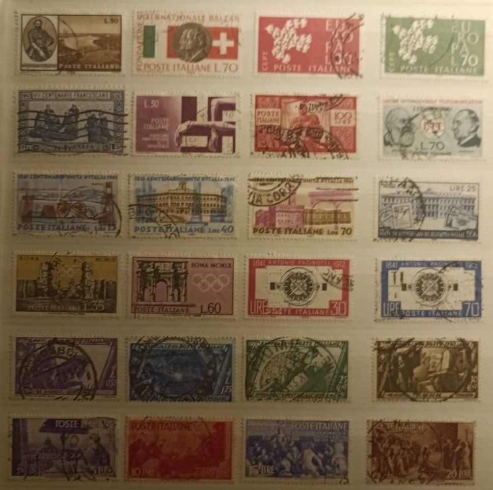 Alle Briefmarken: Lote sellos Italia – Gebraucht aus Stein am Rhein von tom_fq6v