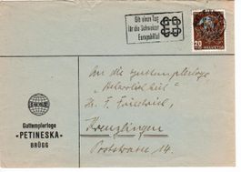 Brief, Guttemplerloge Petineska Brügg