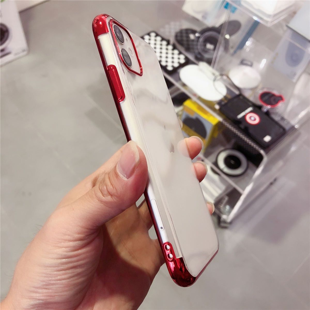 Cover & Protezioni schermo: iPhone 11 Pro - coque antichoc double couleur rouge – Nuovo e nell'imballaggio originale da Morges venduto da DigiAC 2