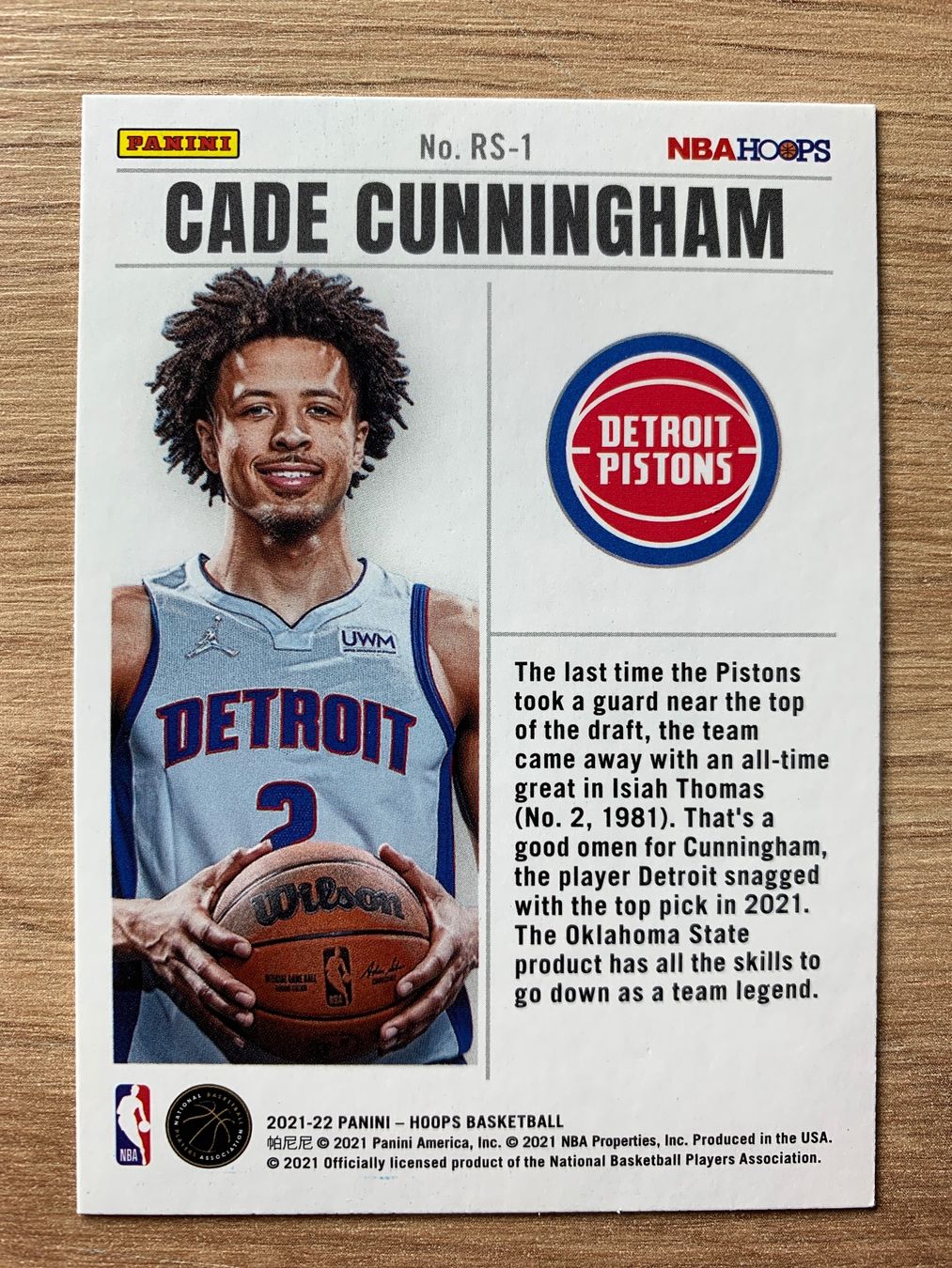 Nba Sammelbilder & Trading cards: NBA Cade Cunningham RC Hoops Special 🔥 – Gebraucht aus Netstal von Clutch79Cardz 1