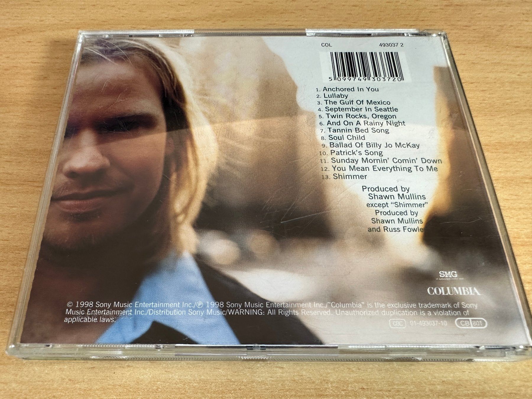 CDs: Shawn Mullins – Soul's Core – Gebraucht aus Rikon im Tösstal von Alpenmutz 1
