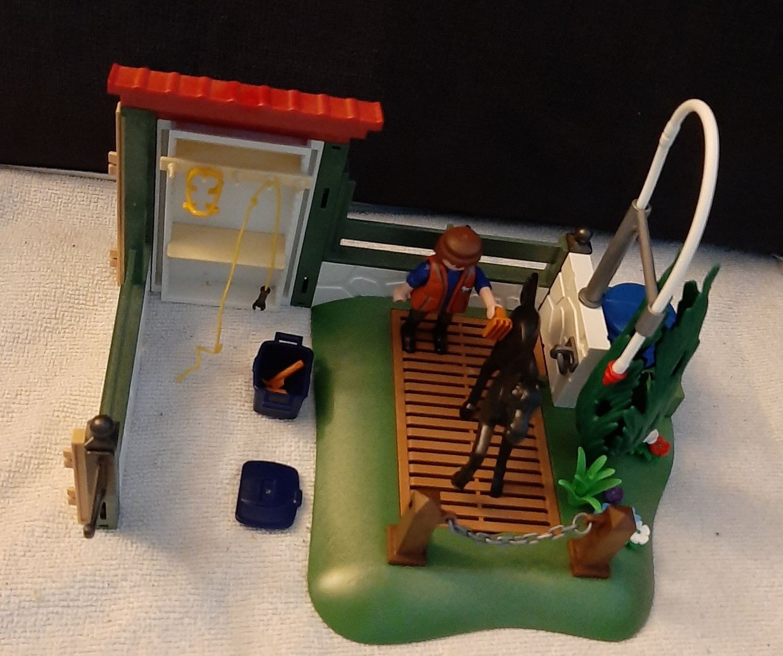 Statuette: Playmobil Pferde Waschplatz – Usato da Breitenbach venduto da mvd_2brc