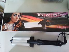 3-fach Lockenstab Keramik IDItalien Design