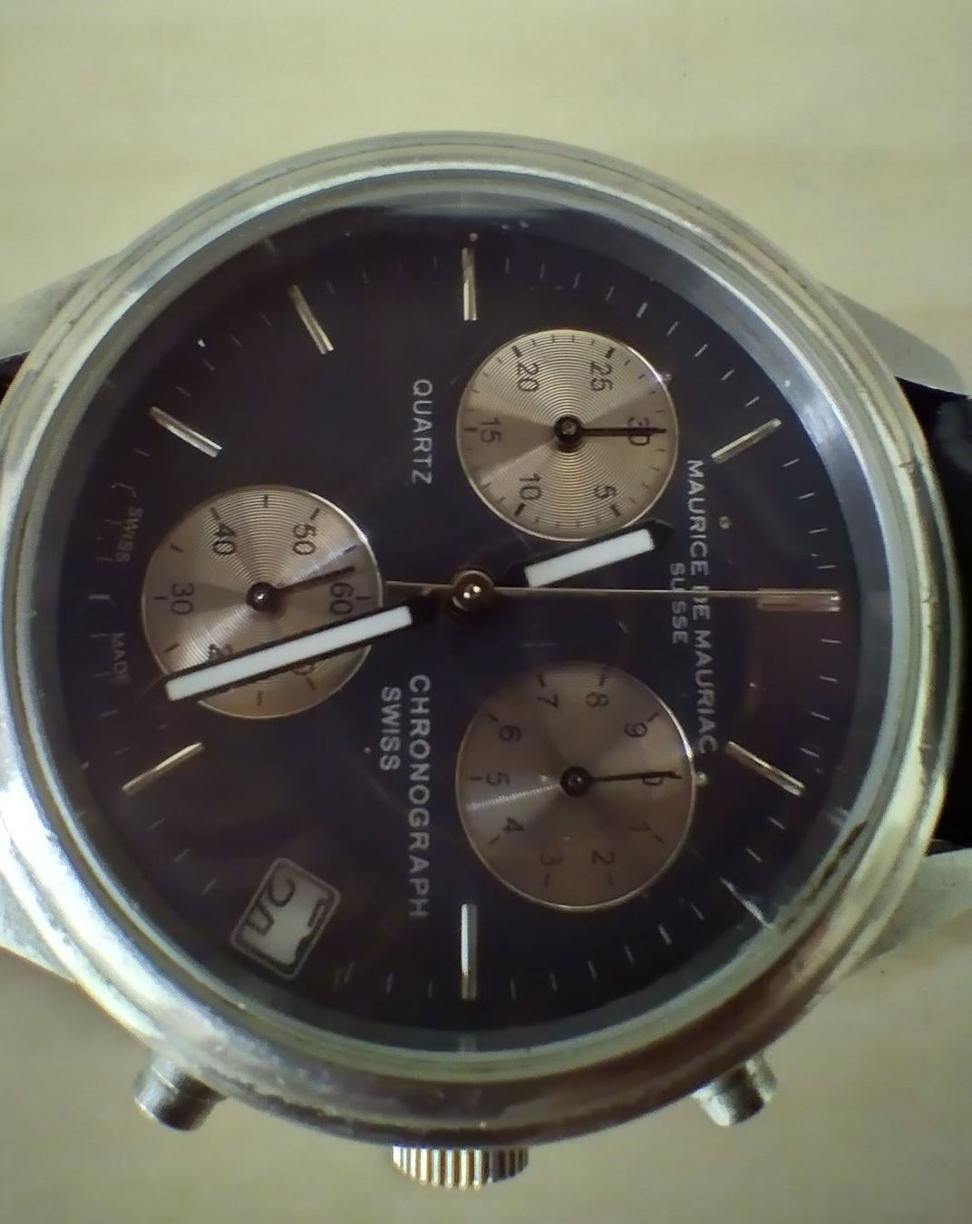 Orologi: MAURICE DE MAURIAC Quartz Chronograph – Usato da Romanshorn venduto da Uhren-Paradies 8