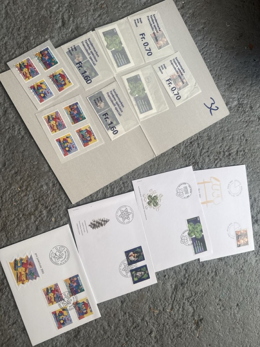 Tutti i francobolli: Lot enveloppes timbres poste 32 – Usato da chalais venduto da Lamarie88