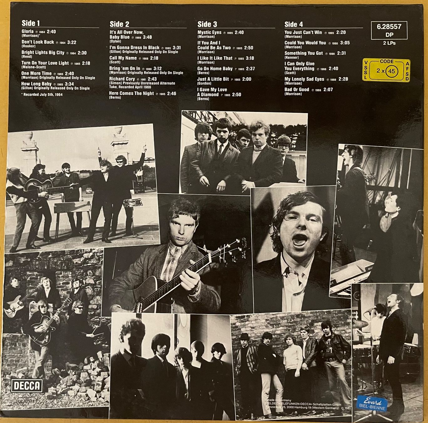Schallplatten: THEM Featuring Van Morrison - 2LP's – Gebraucht aus Bern von hippoism 1