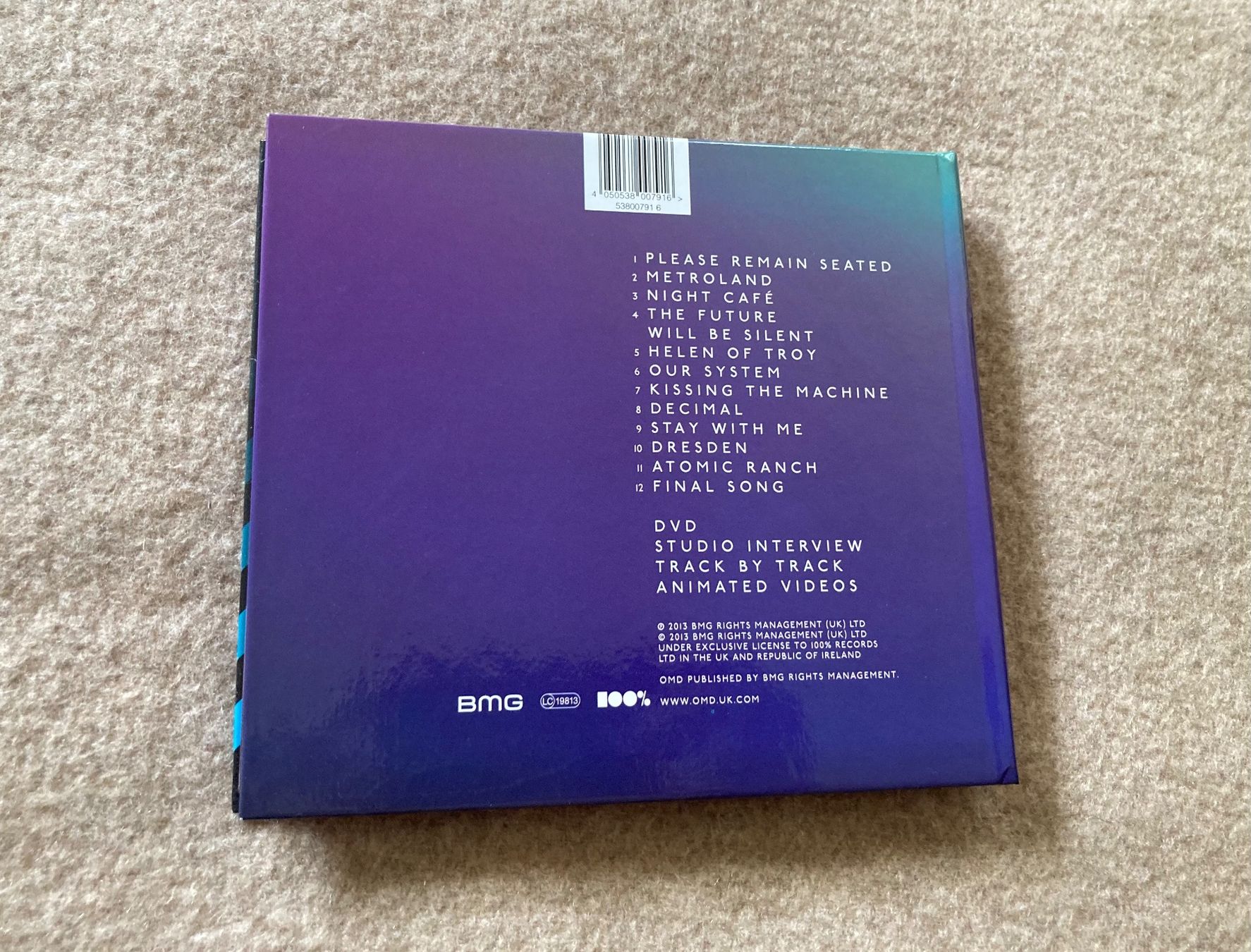 CDs: 2 CD OMD English Electric 2013 – D'occasion à Zürich par tanteluzie 1
