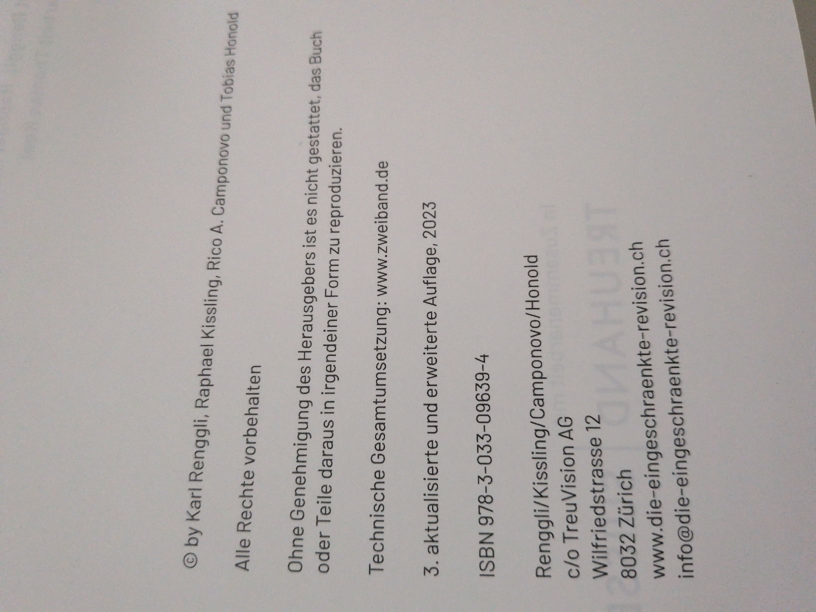 Libri: Die eingeschränkte Revision 3. Auflage – Nuovo (secondo la descrizione) da Stans venduto da Mella023 1