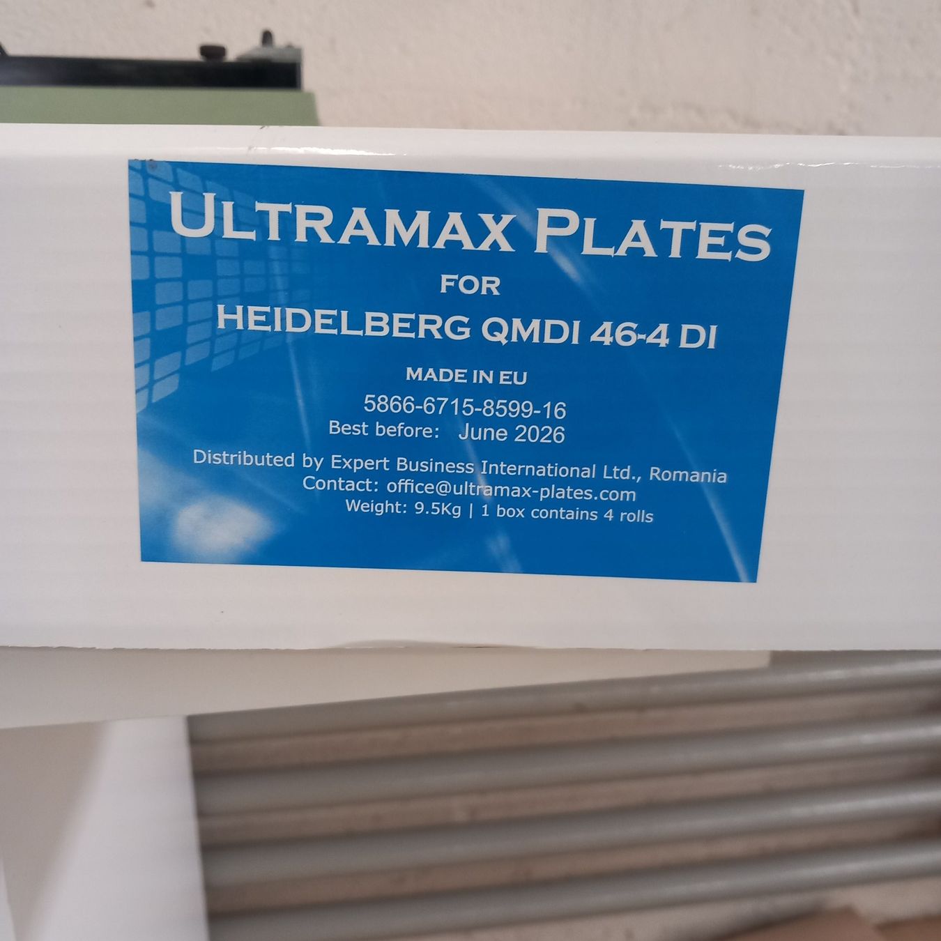 Altro per industria metallurgica: Druckplatte zu Heidelberg QM /Quickmaster – Nuovo (secondo la descrizione) da Mönchaltorf venduto da Blamp