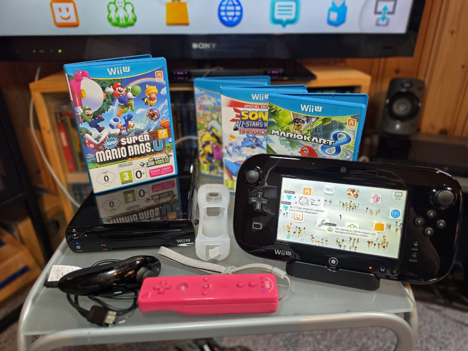 Nintendo Console: Nintendo Wii U Konsole mit Spielen – Usato da Wasen im Emmental venduto da dom96