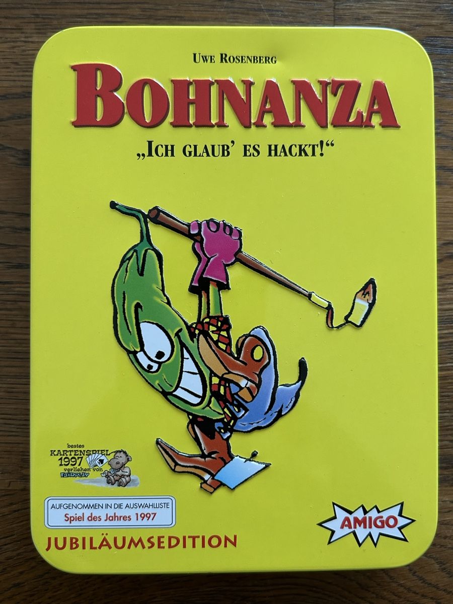 Amigo Jeux: Bohnanza "Ich glaub, es hackt!" Jubiläumsedition Spiel neu – Neuf (Voir description) à Wolhusen par eve_m6cg