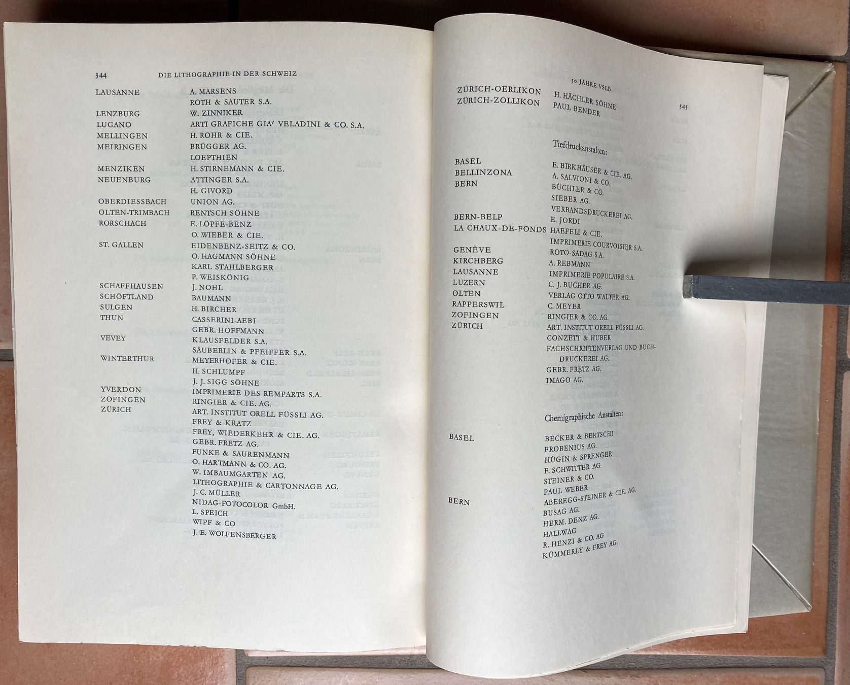Libri: Die Lithographie in der Schweiz - 1894-1944 – Usato da Versoix venduto da HELVETICA_1 9