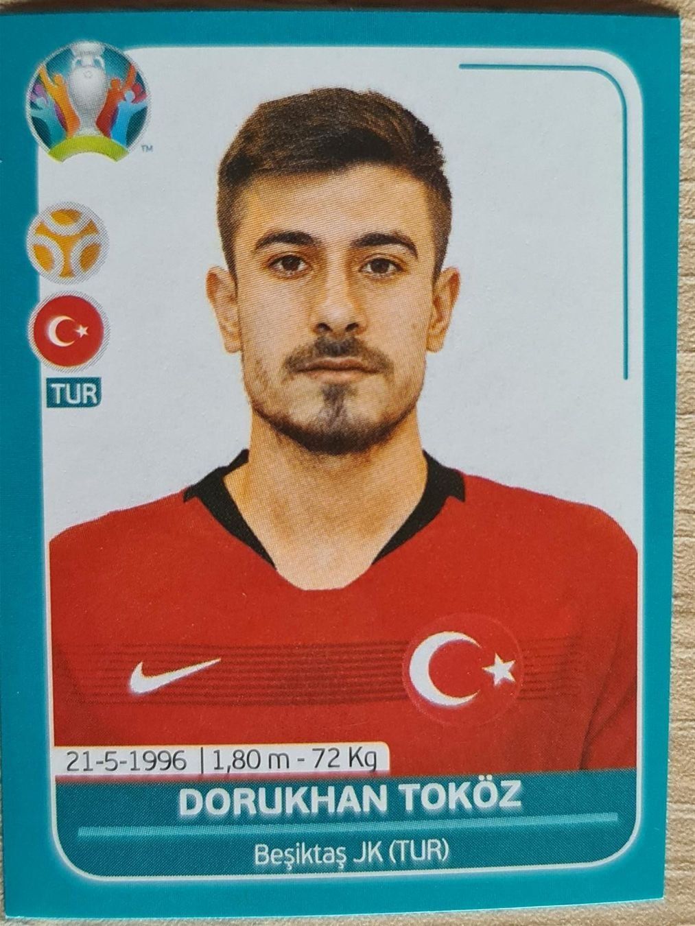 Panini Sammelbilder & Trading cards:  Panini EURO 2020 Preview edition TUR 25 – Neu (gemäss Beschreibung) aus Dintikon von Prime-shop