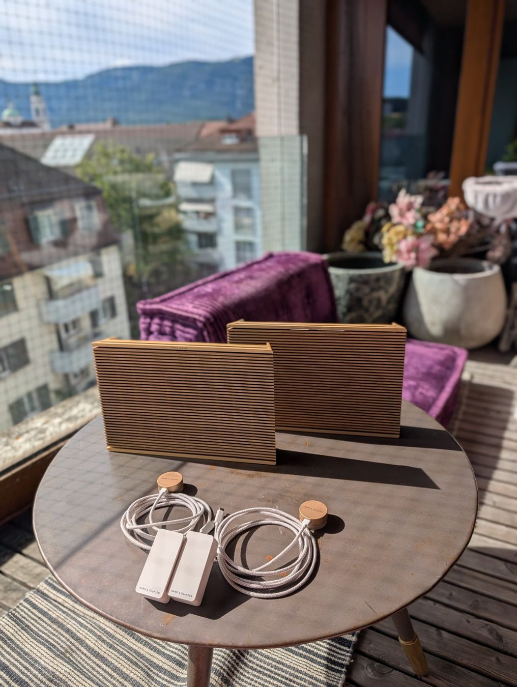 Bang & Olufsen Lautsprecher: B&O - 2x Beosound Level Gold/Oak – Gebraucht aus Solothurn von Theklagloria 3