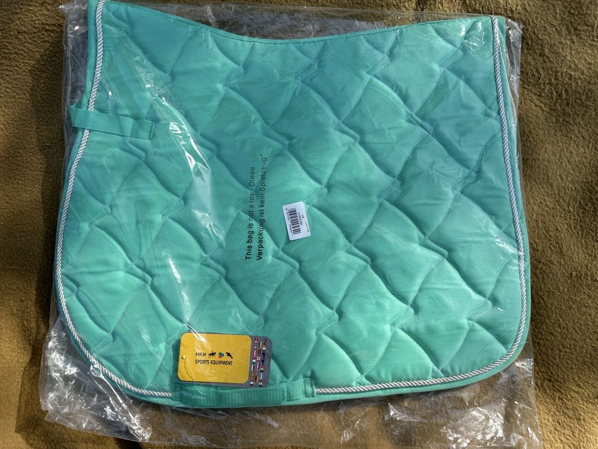 Coperte: Schöne türkise HKM Schabracke – Nuovo e nell'imballaggio originale da Wolfhalden venduto da Itss_michelle03