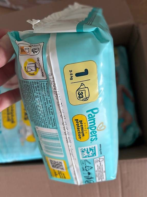 Secchi per pannolini & Pannolini: Pampers Windeln Grösse 1 – Usato da Rüschlikon venduto da mai_5ngh 1