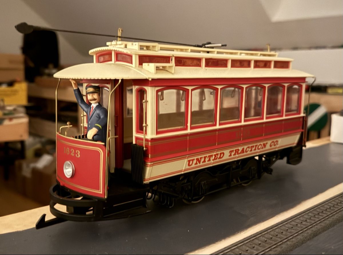 Modelleisenbahnen: Bachmann old tramway US échelle G – Gebraucht aus Morrens VD von YannD02
