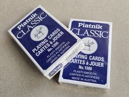 2x Spielkarten Piatnik Classic originalverpackt neu