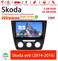 10" Android 13 AutoRadio Für Skoda yeti