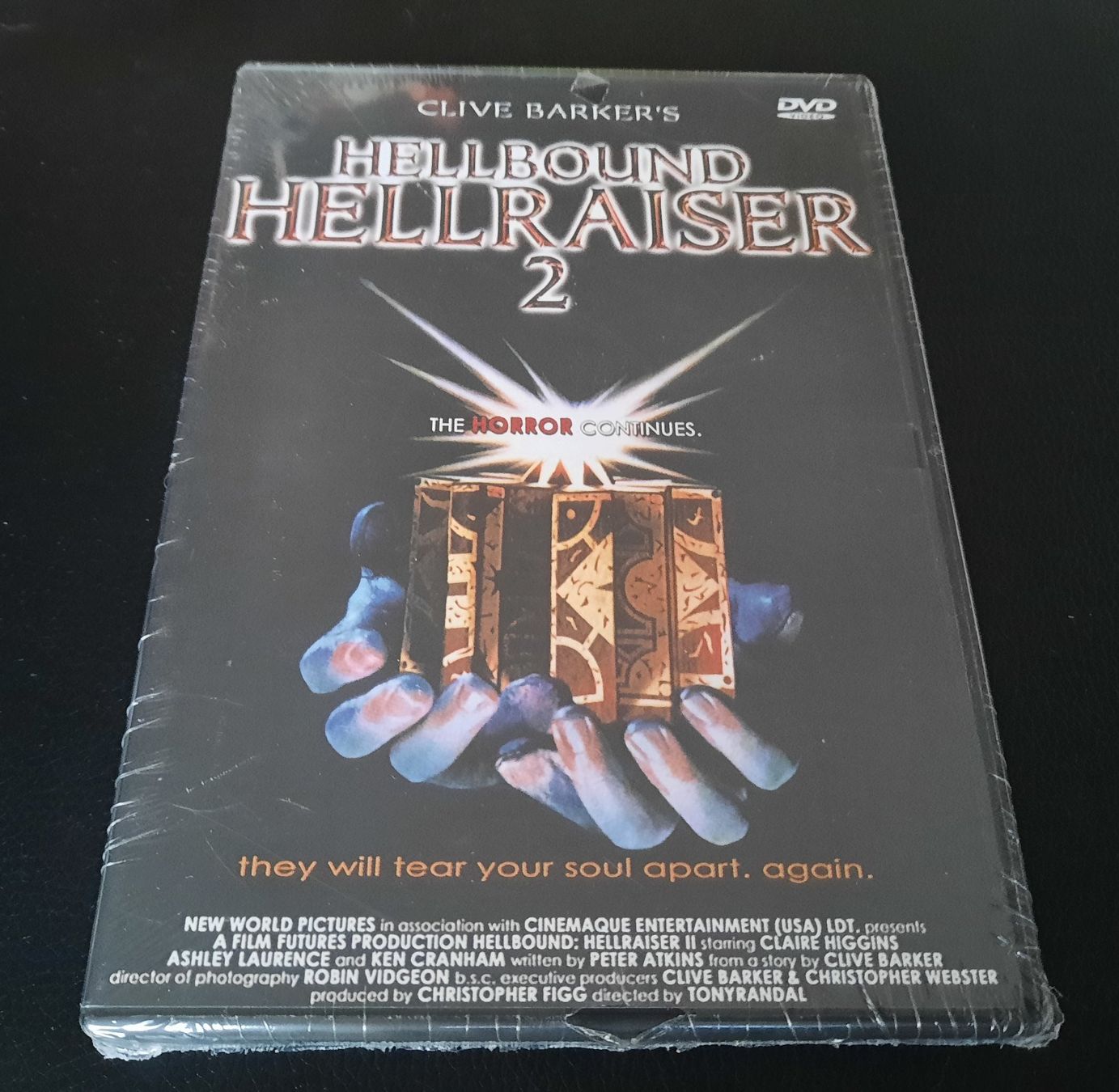 Alle DVDs: Hellbound Hellraiser 2 uncut OVP – Neu und originalverpackt aus Dietwil von Vrilodin
