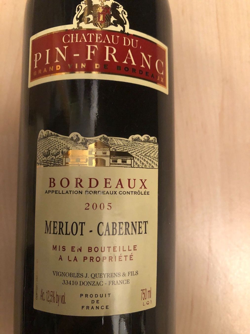 Wein: Chateau du Pin-Franc 2005 – Neu und originalverpackt aus Wald ZH von mlnt 6