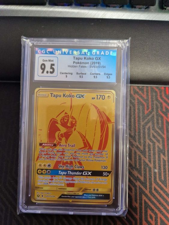 Tapu Koko GX Gold in einer CGC 9.5 Kaufen auf Ricardo