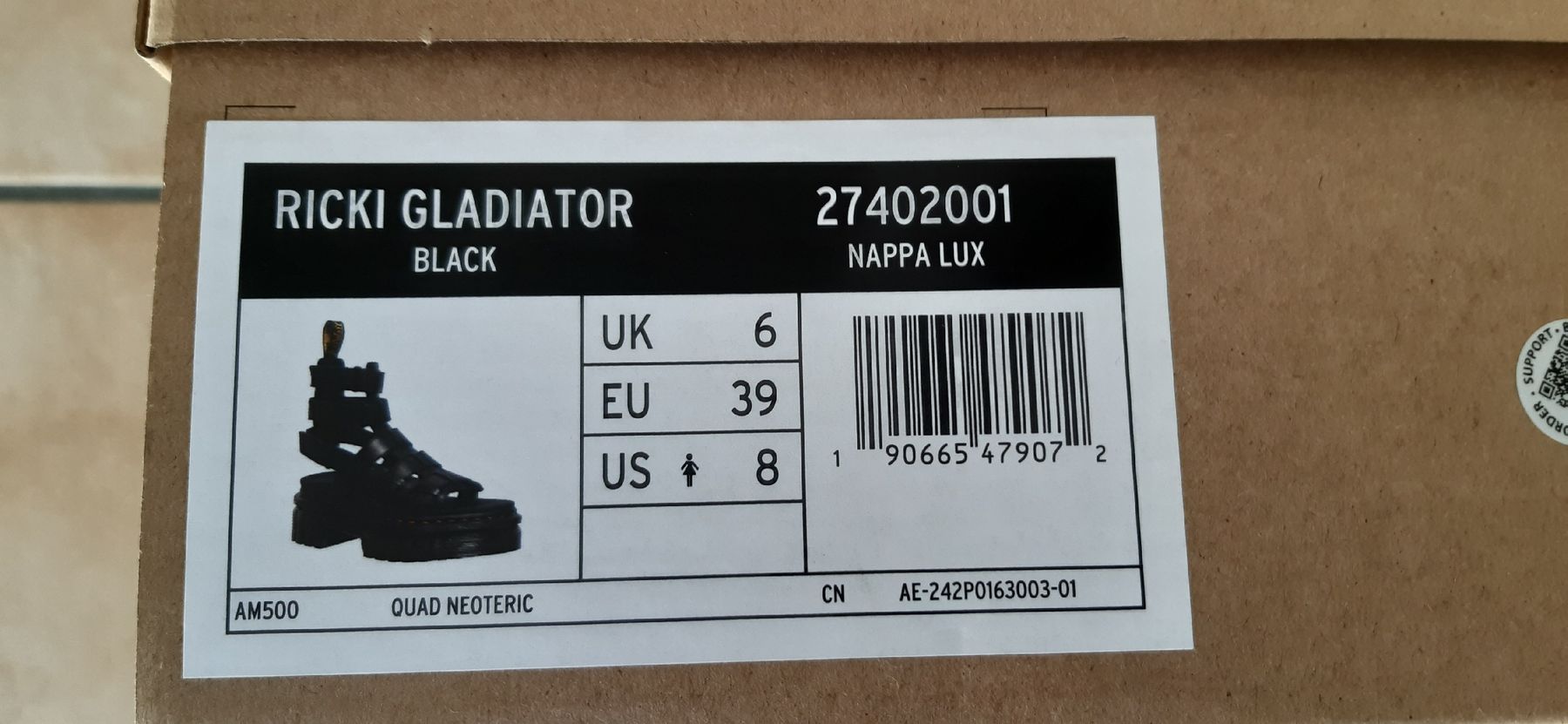 Dr. Martens Scarpe da donna: Dr Martens sandales Ricki Gladiator 39 – Nuovo e nell'imballaggio originale da Treycovagnes venduto da Diabolik70orange 8