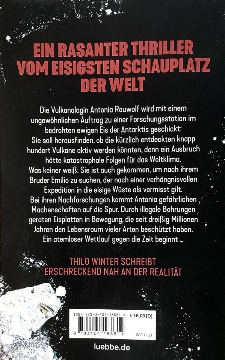 Bücher: DER RISS - THILO WINTER - THRILLER - TASCHENBUCH – Gebraucht aus Buchs AG von fischli610 1