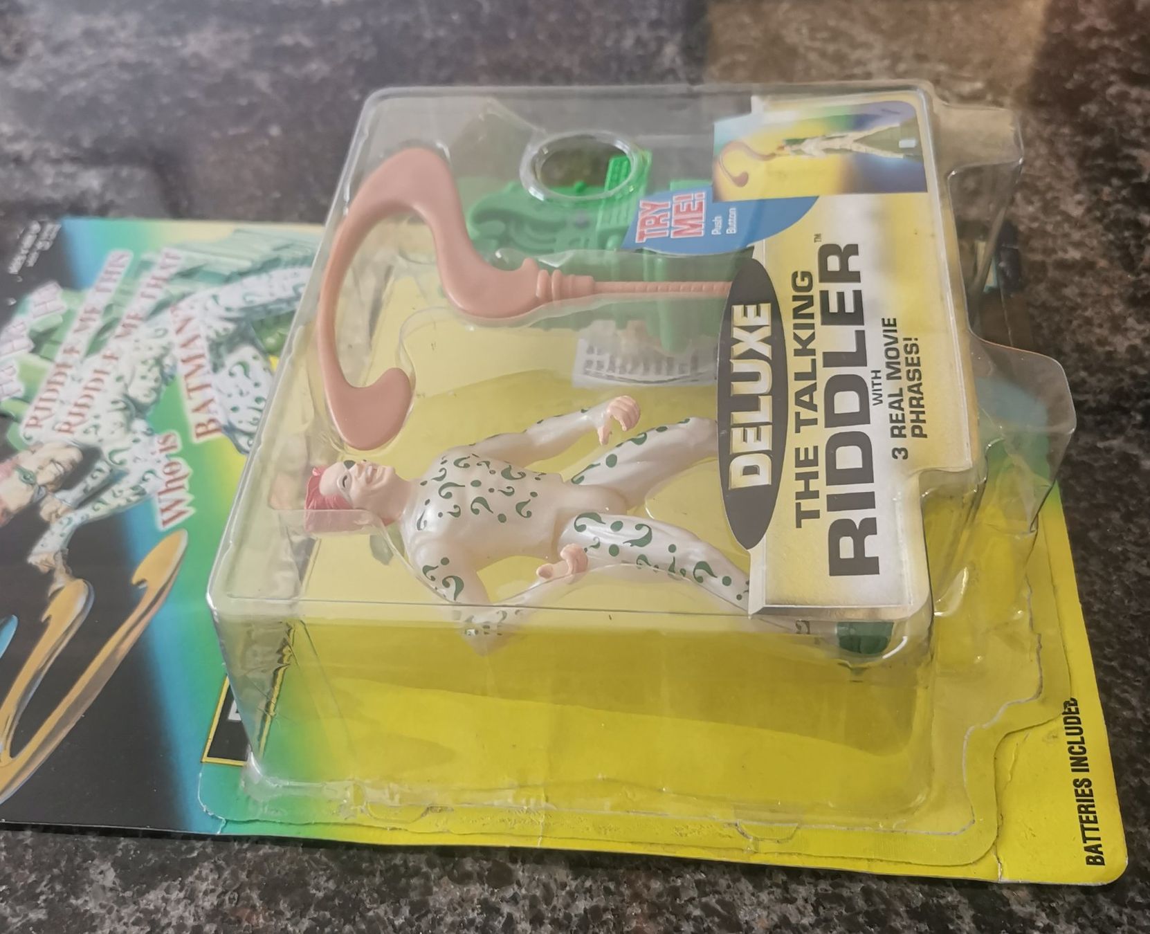 Hasbro Statuette: Riddler 1995 Action Figur Batman Forever Vintage Hasbro – Nuovo e nell'imballaggio originale da Rorschach venduto da Actionvintage789 4