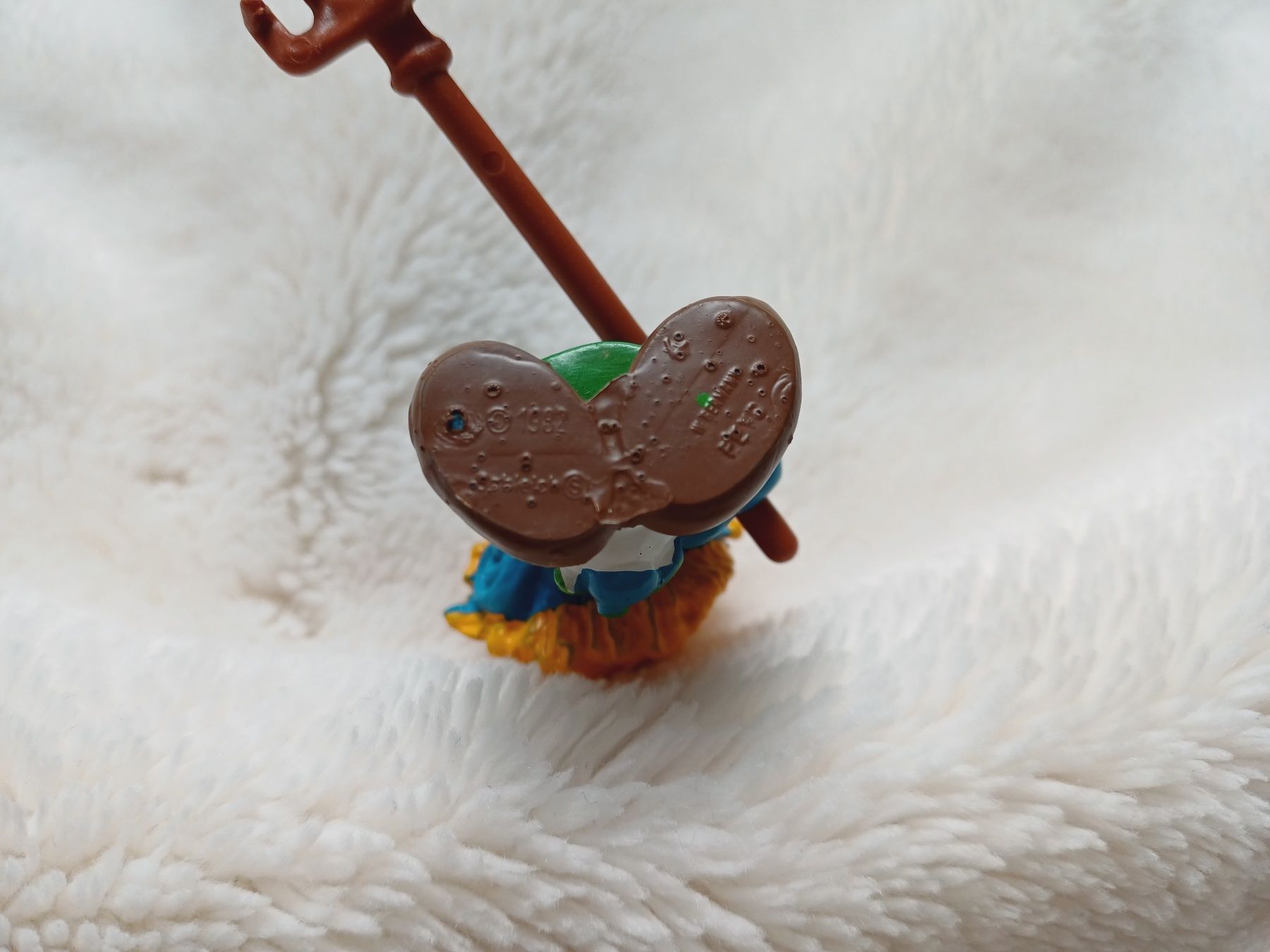 Schleich Statuette: Schleich und Peyo - Schlumpf - Gärtner mit Rechen – Usato da Würenlos venduto da Abracadabra26 7