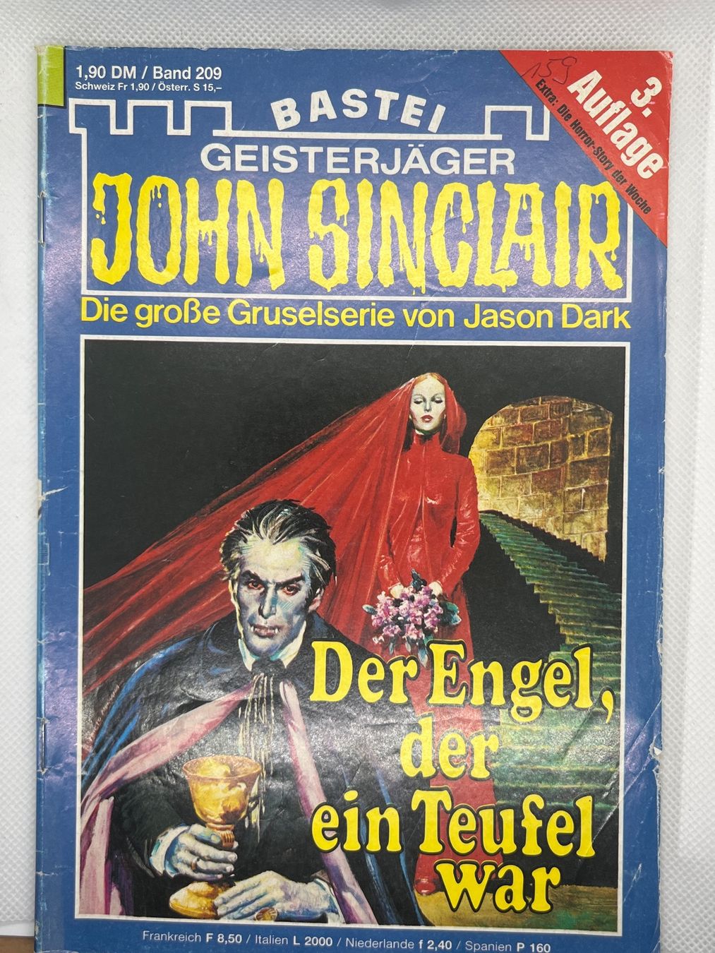 Libri: John Sinclair Der Engel, der ein Teufel war Band 209 3. Aufl – Usato da Hinterkappelen venduto da Kim1992