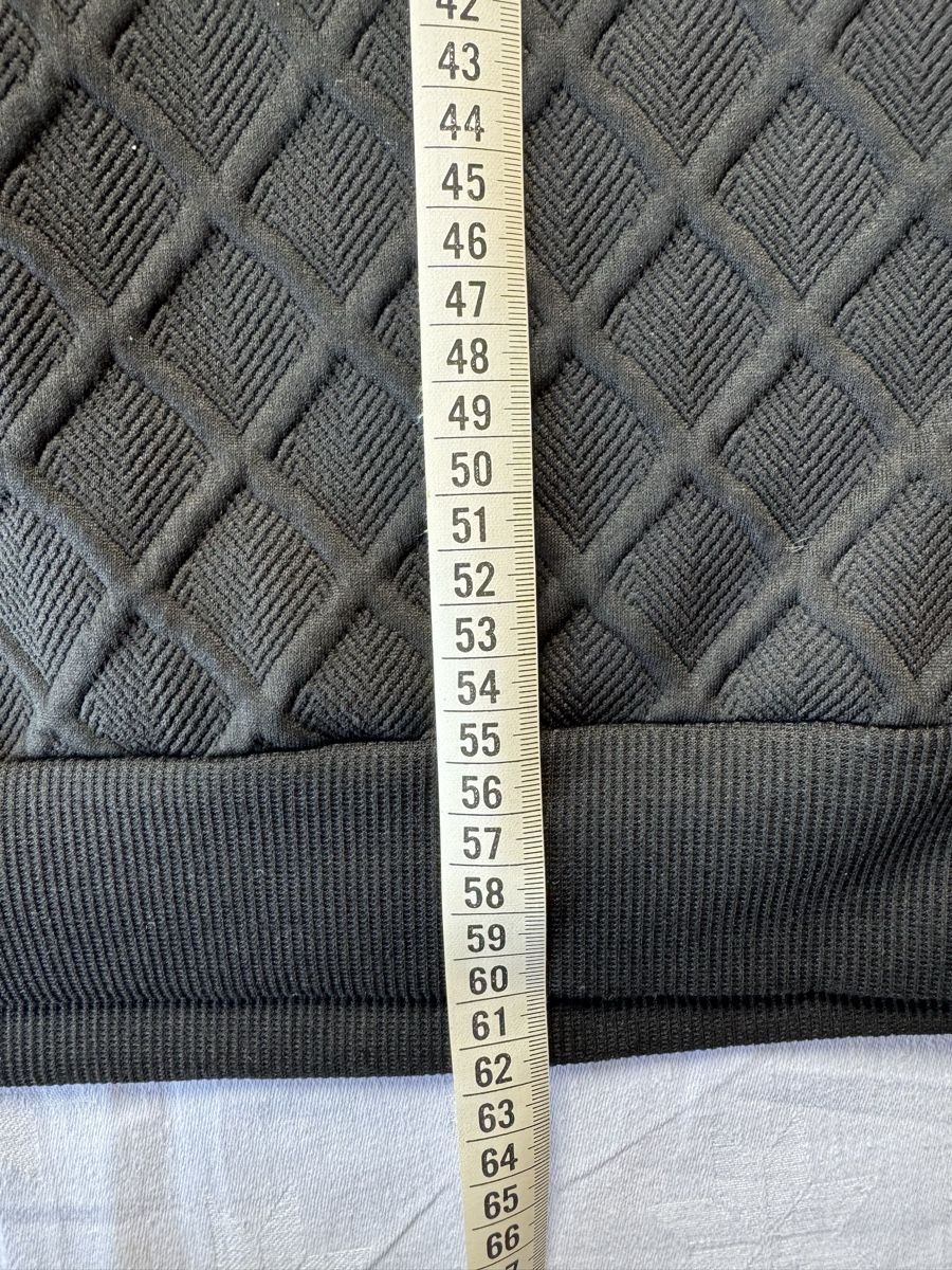 Maglioni & Felpe: Sweat gris texturé avec zip – taille M – Usato da Ballaigues venduto da stef1972 4