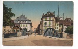 PAYERNE Le Pont animée - Fahrradfahrer