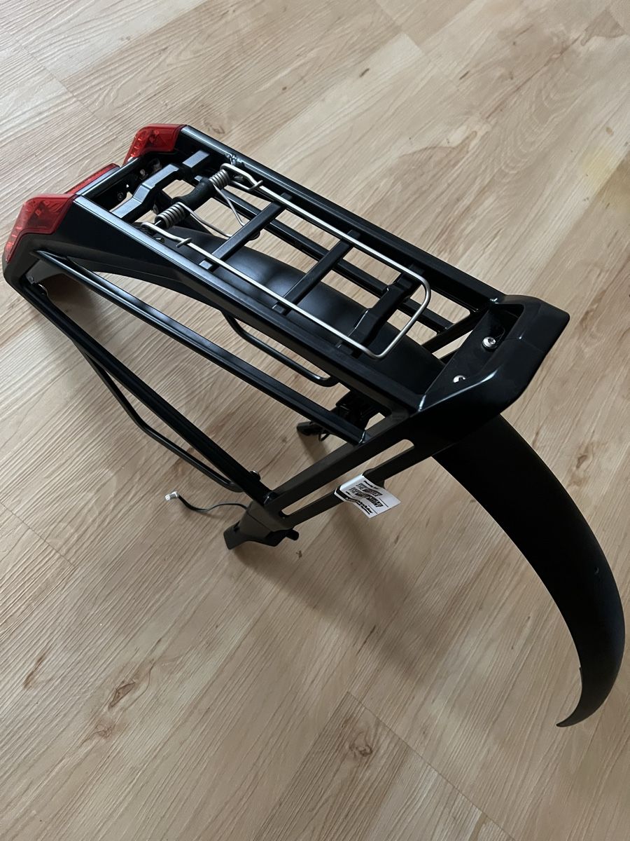Pezzi di ricambio: Haibike Rack, Modular Rail System, With Light, Nice! – Nuovo e nell'imballaggio originale da Stachen venduto da Agatha011