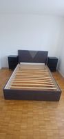 Stilvolles Doppelbett / Polsterbett inkl. Lattenrost