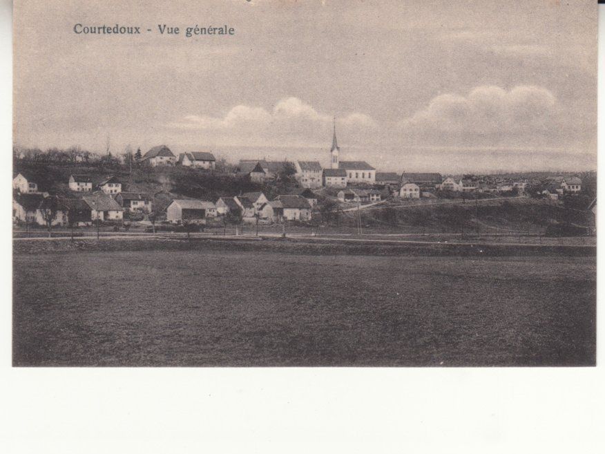 Ansichtskarten: Courtedoux ca. 1910 – Gebraucht aus Bürglen TG von StampGraf
