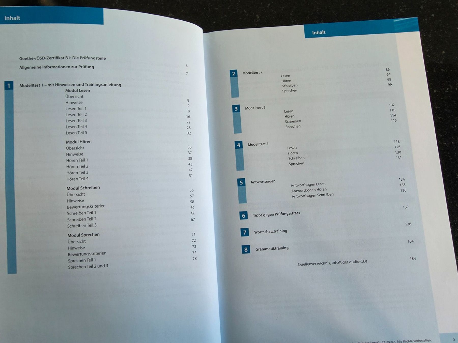 Libri: Prüfungstraining Goethe/ÖSD B1 – Nuovo (secondo la descrizione) da Uetikon am See venduto da Zerminclan 2