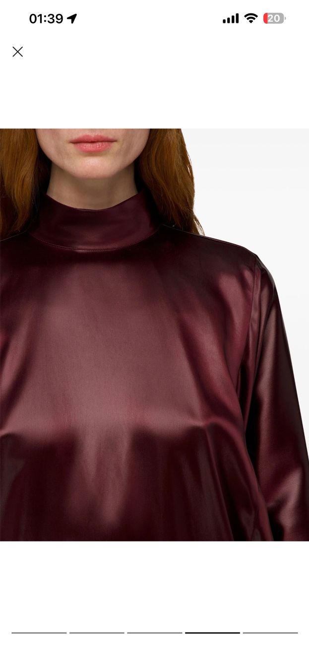 Salvatore Ferragamo Vestiti: FERRAGAMO satin high-neck dress – Usato da Rüschlikon venduto da Mode-ZH13 2