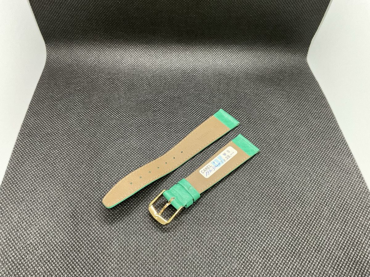 Bracciali & Braccialetti: Cinturino in pelle verde 19mm – Nuovo (secondo la descrizione) da Pregassona venduto da TheWatchClub 1