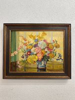 Vintage Ölgemälde «Florales Stillleben»