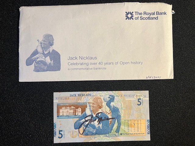 Autogramme: Banconota Jack Nicklaus firmata – Gebraucht aus S. Pietro von SORETOLO 2