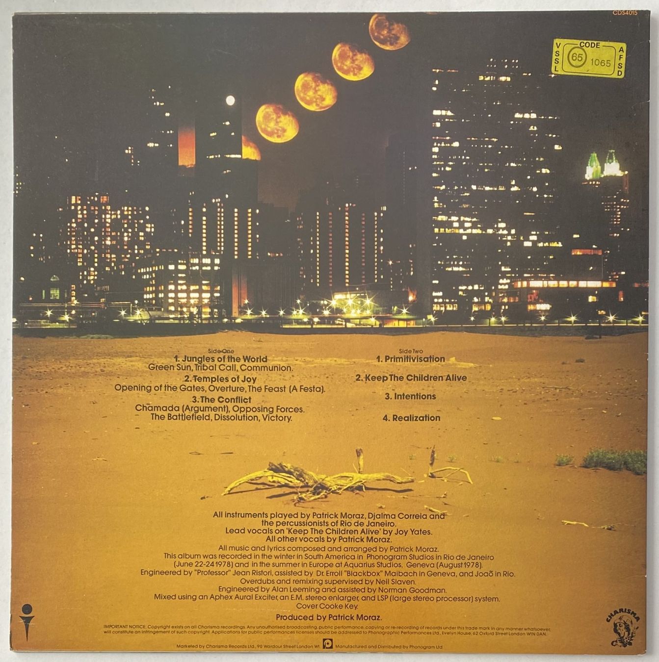Schallplatten: Patrick Moraz – Gebraucht aus Flums von Empe1 1