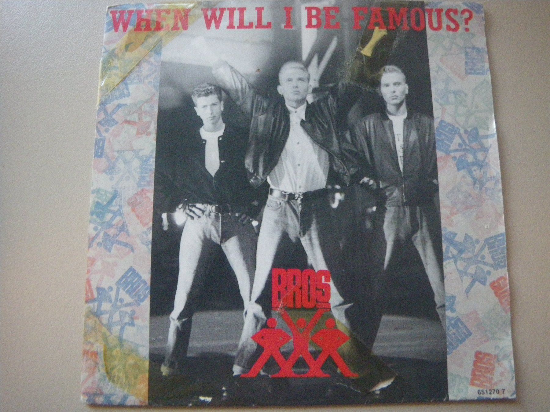 Schallplatten: Vinyl Single Bros - When Will I Be Famous? – Gebraucht aus Langenthal von Modo39