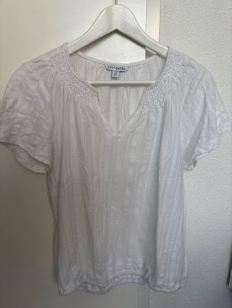 Sommerbluse kurzarm S 36