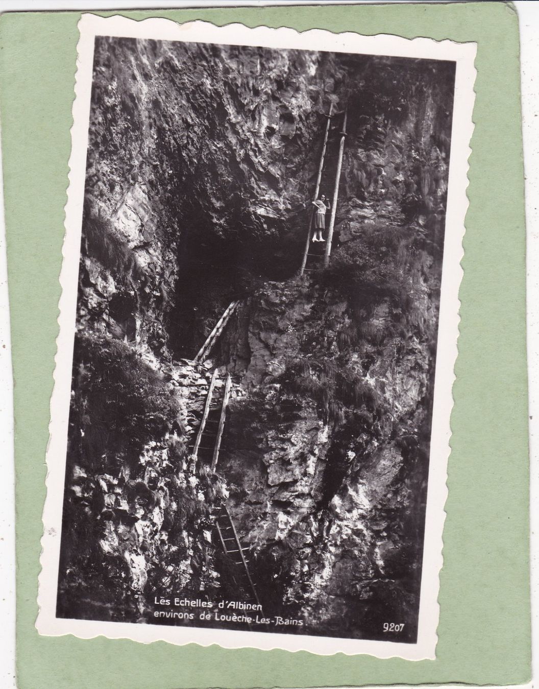 Cartes postales: Les Echelles d' Albinen environs de Loueche-les-Bains – D'occasion à Herisau par Lisegrat2008