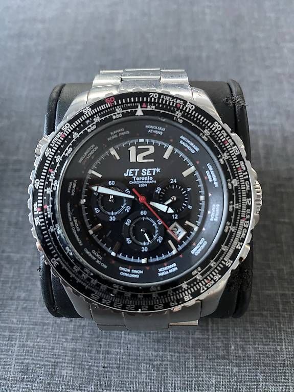 Uhren: JetSet-Chronographen – Gebraucht aus Lüchingen von ebkaufsuche 2